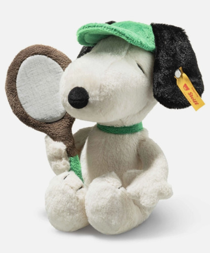 Steiff snoopy tennis - steiff,