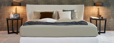 Bielefelder Werkstätten Exklusives Polsterbett Polo  140x200 cm / neu