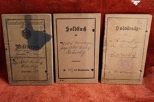 WW1 Militärpapiere Eisenbahn