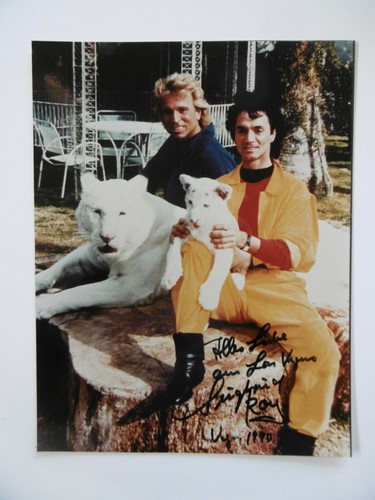 Siegfried roy autogramm - &,