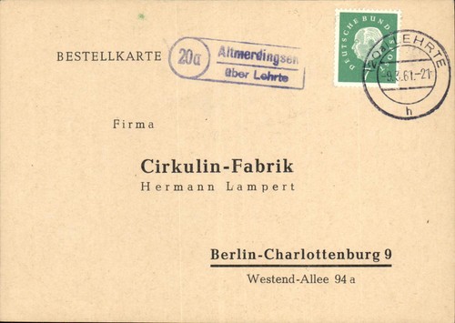 Postkarte - (1110),
