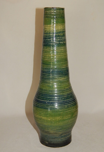 Vase keramik gerillt - vase,