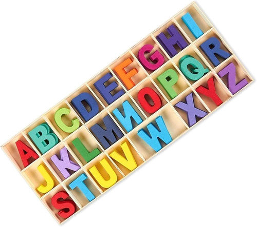 130 stück holzbuchstaben - 130,