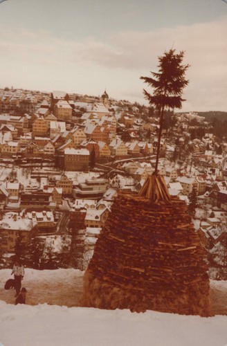 Vintage foto winter - foto,