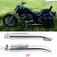 2x 20" Auspuff Endtopf