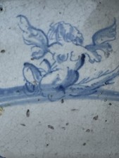 Fliese Kachel antik alt Delft