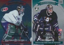 1997-98 Donruss Limited #102 J.S. GIGUERE / GUY HEBERT - Whalers / Mighty Ducks