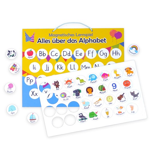 Lern spiel abc magnetisch - magnetisch, i