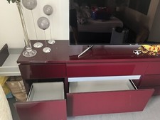Interlübke Cube Sideboard Aubergine
