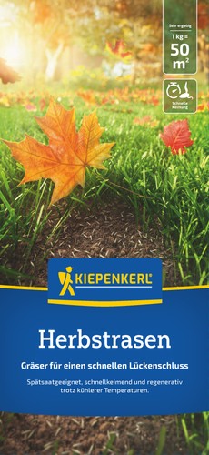 Herbstrasen für m - kg, m²