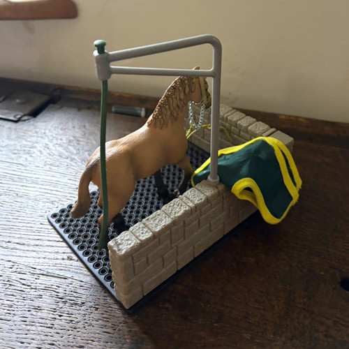 Schleich waschplatz pferde - waschplatz, /pferde