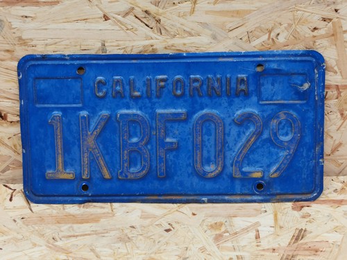 Nummernschild usa california - nummernschild,
