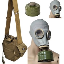 Russische  Gasmaske GP-5 Armee ABC Rubber + Büchsenfilter + Tragetasche Deko