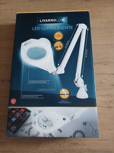 Led lupenleuchte livarno lux - livarno,