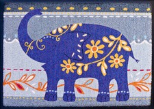 Easy-Clean Fußmatte Elefant