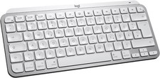 Logitech MX Keys Mini Kabellose Tastatur, Pale Grey, WEIß, Deutsch FOR MAC