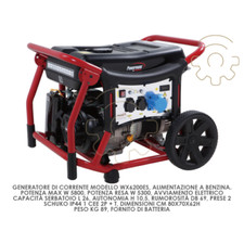 Stromerzeuger WX6200ES 420ccm