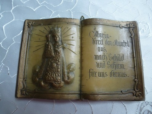 Wachsbild buchform gebet - buchform,