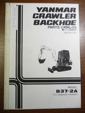 x 257 Yanmar B37 -2  Ersatzteilliste parts list Ersatzteilbuch
