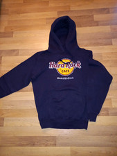 *TOP* HARDROCK CAFE Sweatshirt Gr. M S 36 38 Barcelona  Hoodie blau