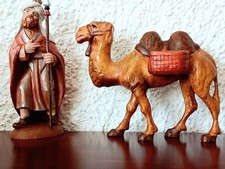 2 Krippenfiguren geschnitzt