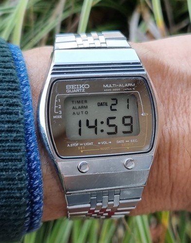 Seiko a029 4000 lcd - seiko, a029-4000