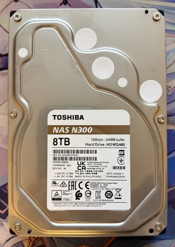 Toshiba nas n300 - toshiba, 8tb