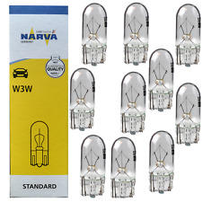 10x Narva 12V 3W W2,1x9,5d W3W Glühlampe Autolampe Glassockellampe Birne  N41w
