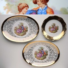 2x Servierplatte oval PMR