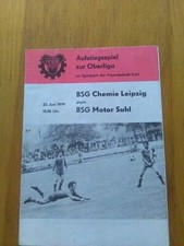 BSG Motor Suhl 1978/79 BSG