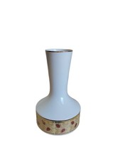 Vase porzellan weiß - porzellan, mit
