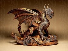 Dragon Statue – Detailreiche