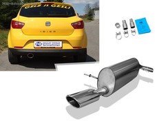  Sportauspuff Seat Ibiza 4 Typ 6J ab 2008 115x85 oval schräg