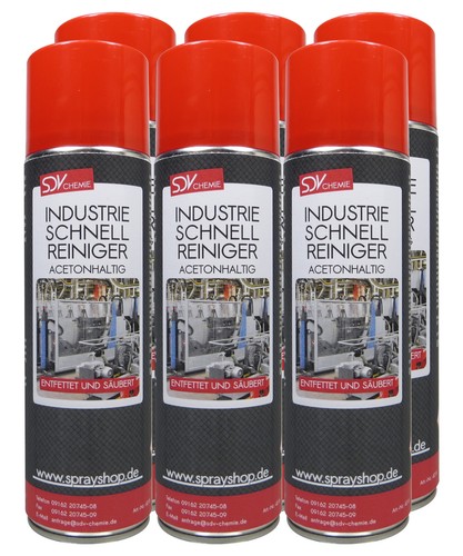 Industriereiniger spray - spray, 6x
