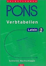 PONS Verbtabellen, Latein von Rainer Hahn | Buch | Zustand gut
