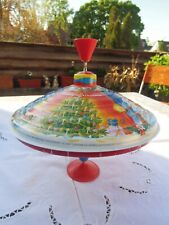 LBZ Lorenz Bolz Großer Brumm-Kreisel  Weihnachtsmotive in verschiedene Sprachen