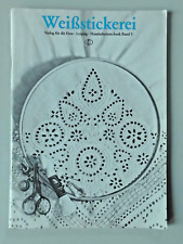 Weißstickerei Handarbeitstechnik Band 5 Handarbeit DDR 1977 Verlag für die Frau