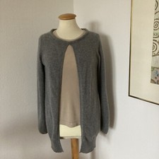 Schumacher Damen Gr 2 grau Oberteil 100% Kaschmir 