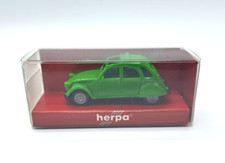 Herpa H0 1:87  2082 Citroen 2 CV Faltdach offen - grün in OVP selten
