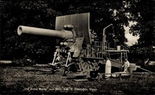 Ak Die dicke Berta aus Holz, Erbaut von E. Cherubin aus Vluyn NRW - 3713933