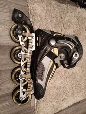 Inline-Skates Herren  Gr.43 mit Rucksack und Komplettschutz