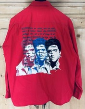 Cooles Hemd ICEBERG Jeans Elvis Presley Rot Andy Warhol Art Gr. XXL Top!