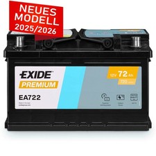Exide Autobatterie 72AH 12V