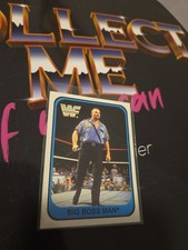 Merlin WWE WWF The Big Boss Man Deutsche WWF Wrestling Trading Card 1991