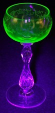 1x Altes Weinglas Kelchglas