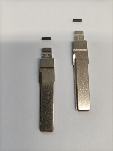 Klappschlüssel haa - 2x,