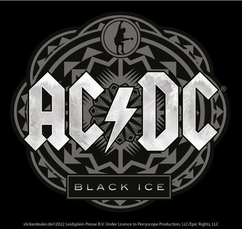 Aufkleber black ice - ac, dc