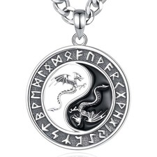 Yin-Yang-Drachen Anhänger