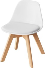 WOLTU Kinderstühle mit Holzbeinen, Stuhl für Kinder, Sitzhöhe 33 cm