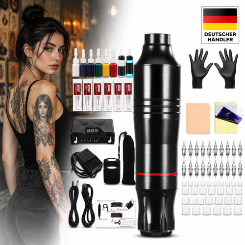 Tattoo maschine set kabellos - tattoo,